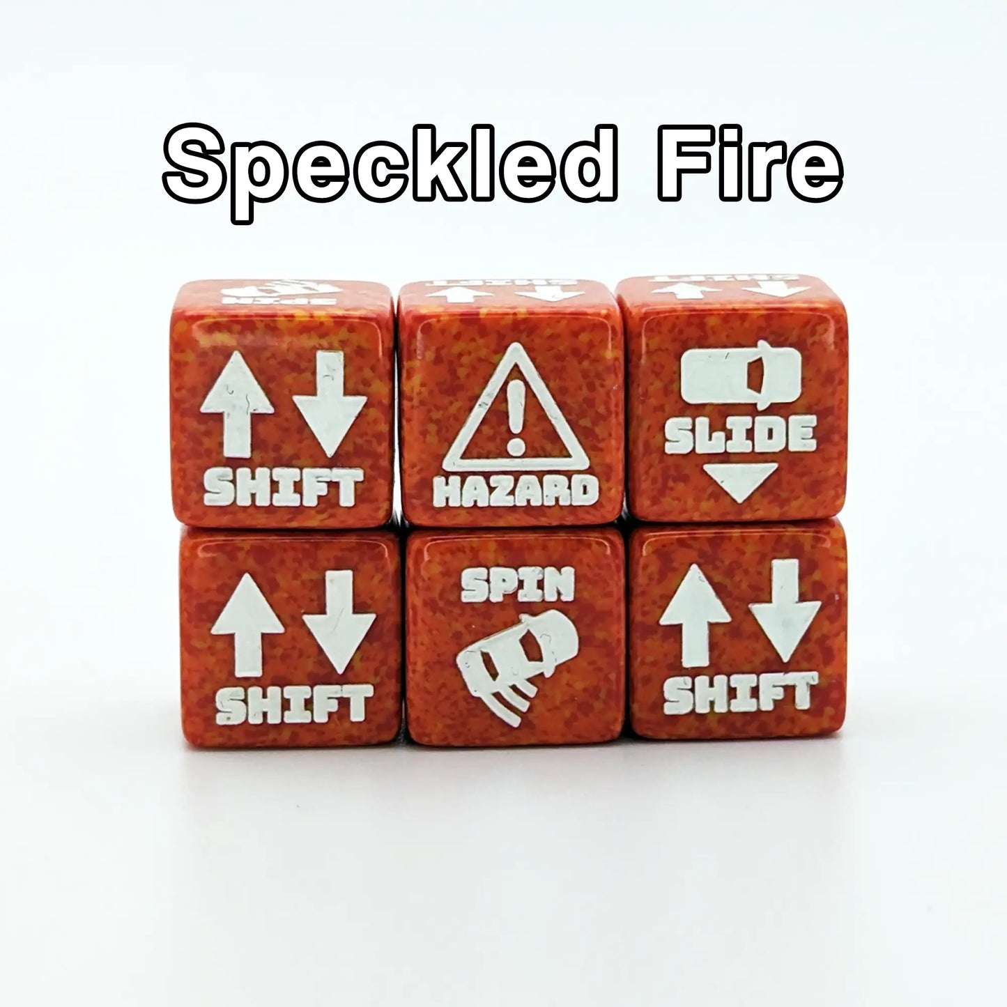 Gaslands Skid Dice - Fire