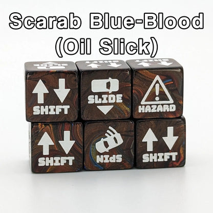 Gaslands Skid Dice - Oil