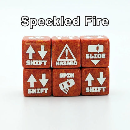 Gaslands Skid Dice - Fire